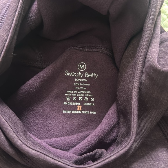 Sweaty Betty Deep Purple Hoodie - Picture 2 of 5